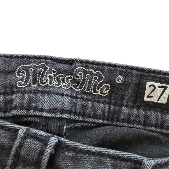 Miss Me Black Mid-rise Skinny Jeans - Picture 4 of 10